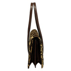 Fendi Handbag Dark Brown Light Leather — view 4