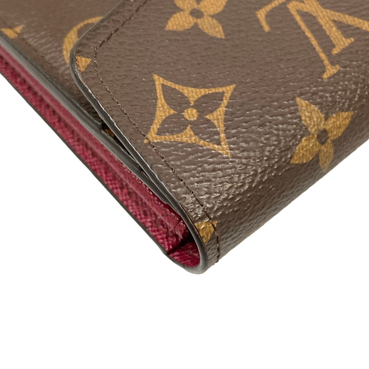 Louis Vuitton Wallet Monogram Portefeuille Sarah Fuchsia — view 8