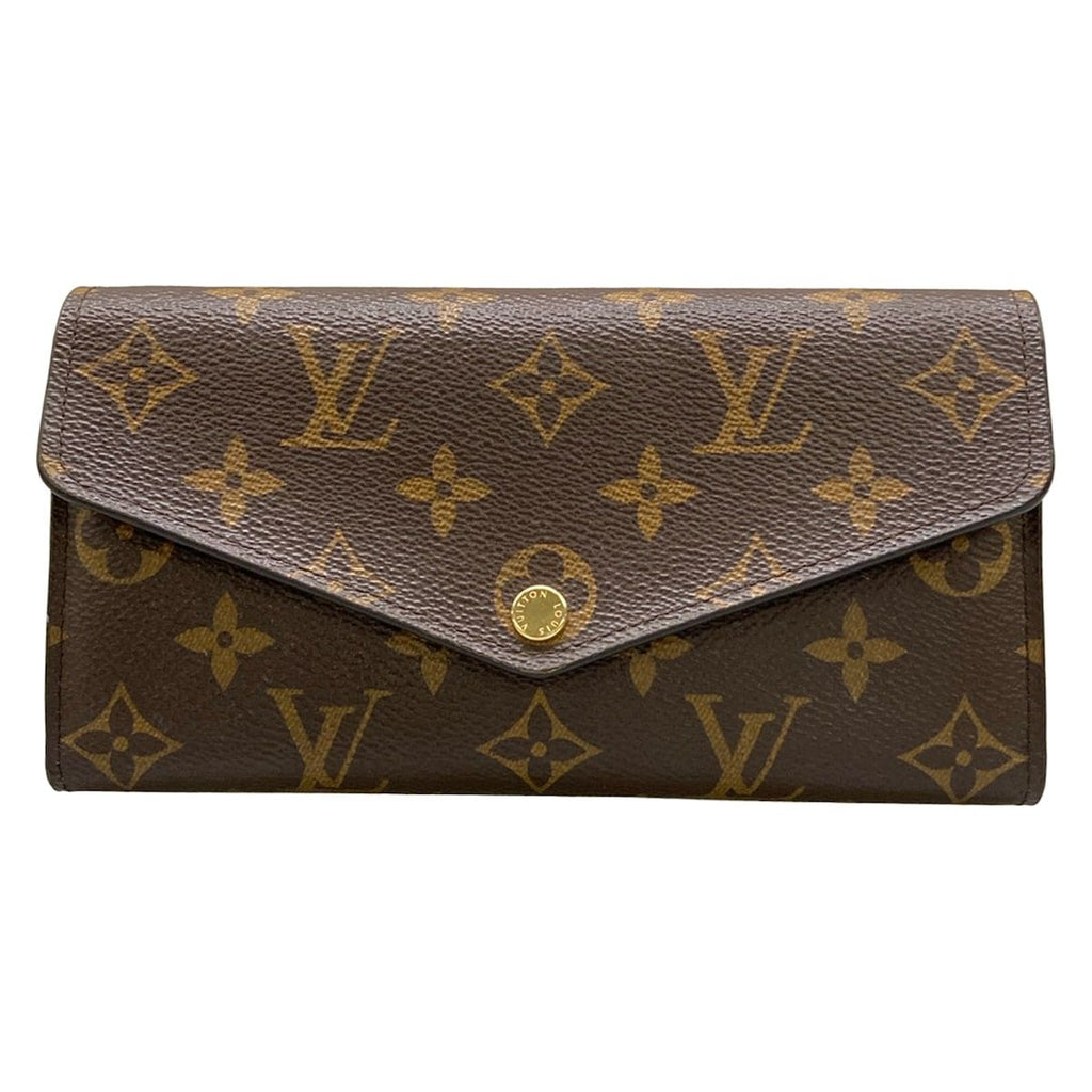 Louis Vuitton Wallet Monogram Portefeuille Sarah Fuchsia