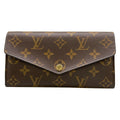 Louis Vuitton Wallet Monogram Portefeuille Sarah Fuchsia