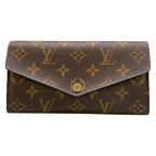 Louis Vuitton Wallet Monogram Portefeuille Sarah Fuchsia
