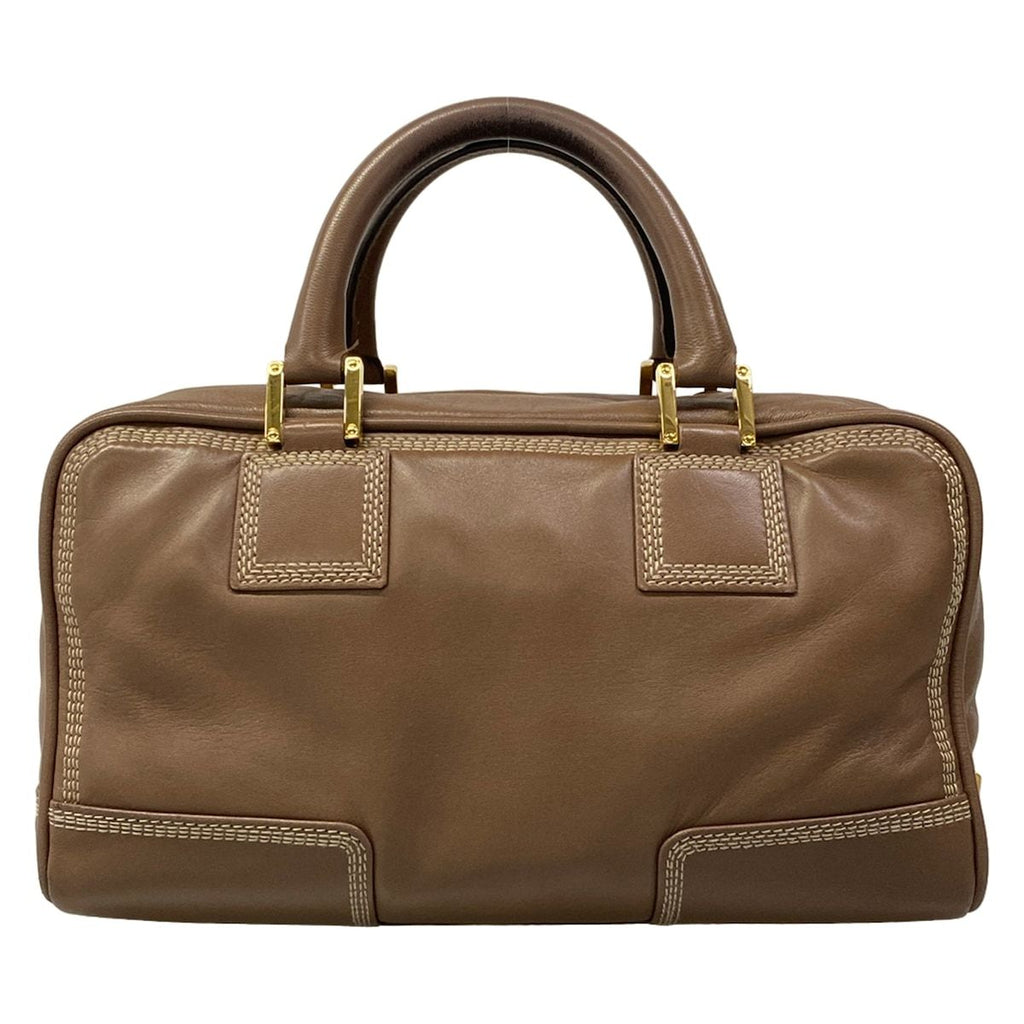 Loewe Handbag Amazona 28 Brown Leather — view 3