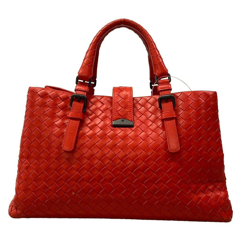 Bottega Veneta Handbag Red Leather — view 3