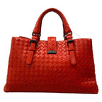 Bottega Veneta Handbag Red Leather — view 3