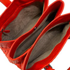 Bottega Veneta Handbag Red Leather — view 7
