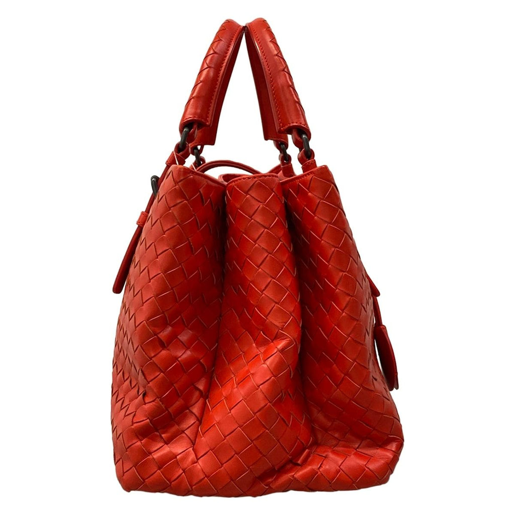 Bottega Veneta Handbag Red Leather — view 2