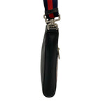 Gucci Shoulder Bag Night Courier GG Supreme Black Red Multi Leather — view 2