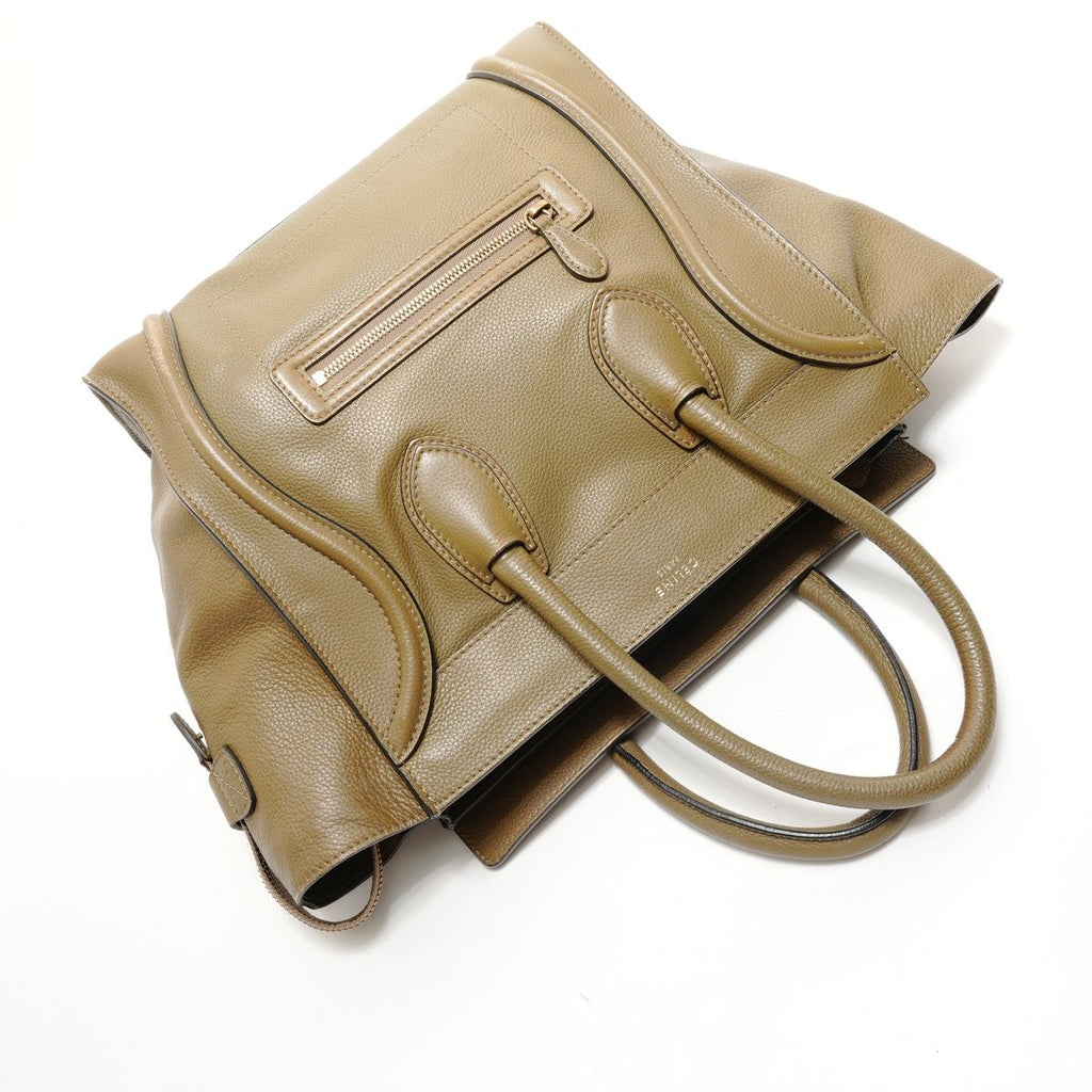 Celine Handbag Luggage Khaki — view 8