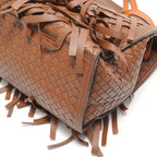 Bottega Veneta Shoulder Bag Intrecciato Fringe — view 6