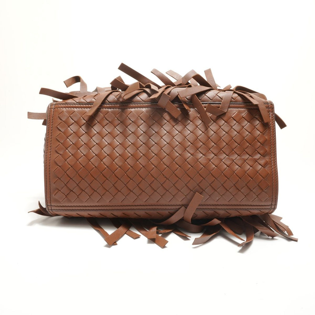 Bottega Veneta Shoulder Bag Intrecciato Fringe — view 7