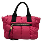 Prada Tote Tessuto Bomber Pink Black — view 3