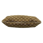 Gucci Shoulder Bag Horsebitgg Pattern Beige Dark Brown Ivory Leather — view 5