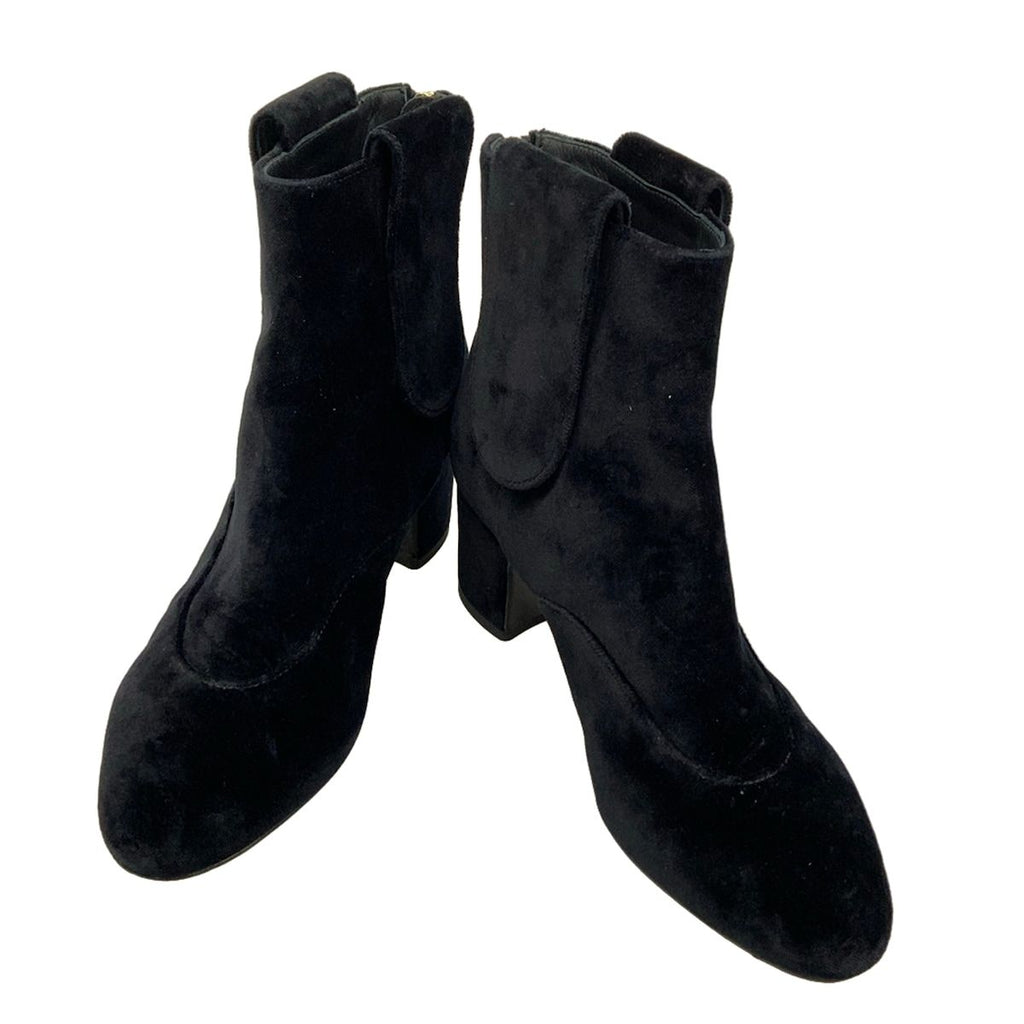 Chanel Short Boots 35 C Black Gold — view 2