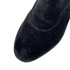 Chanel Short Boots 35 C Black Gold — view 9