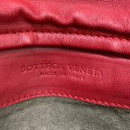 Bottega Veneta Clutch Intrecciato Red Leather — view 8