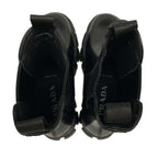 Prada Short Boots 36.5 Black Side Gore Leather — view 7
