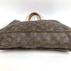 Louis Vuitton Handbag Sac Plat Monogram Canvas Brown — view 6