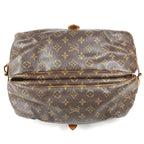 Louis Vuitton Shoulder Bag Saumur 35 Monogram Canvas Brown — view 6