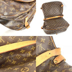 Louis Vuitton Shoulder Bag Saumur 35 Monogram Canvas Brown — view 7