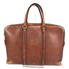 Louis Vuitton Tote Porte Documents Voyage Pdv Leather Brown