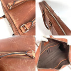 Louis Vuitton Tote Porte Documents Voyage Pdv Leather Brown — view 8