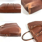 Louis Vuitton Tote Porte Documents Voyage Pdv Leather Brown — view 7