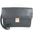 Louis Vuitton Second Bag Selenga Taiga Leather Ardoise Black