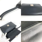 Louis Vuitton Second Bag Selenga Taiga Leather Ardoise Black — view 8