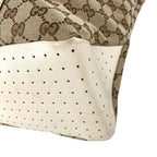 Gucci Shoulder Bag GG Logo Canvas Leather White — view 6