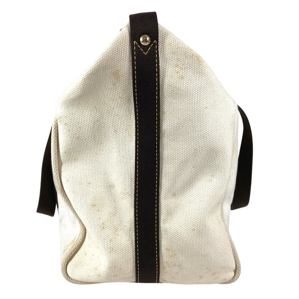 Louis Vuitton Boston Bag Sac Weekend Canvas Ecru White — view 3