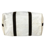 Louis Vuitton Boston Bag Sac Weekend Canvas Ecru White — view 5