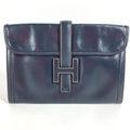 Hermes Clutch Jije PM Box Calf Navy