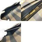 Fendi Clutch Pecan Leather Khaki — view 9