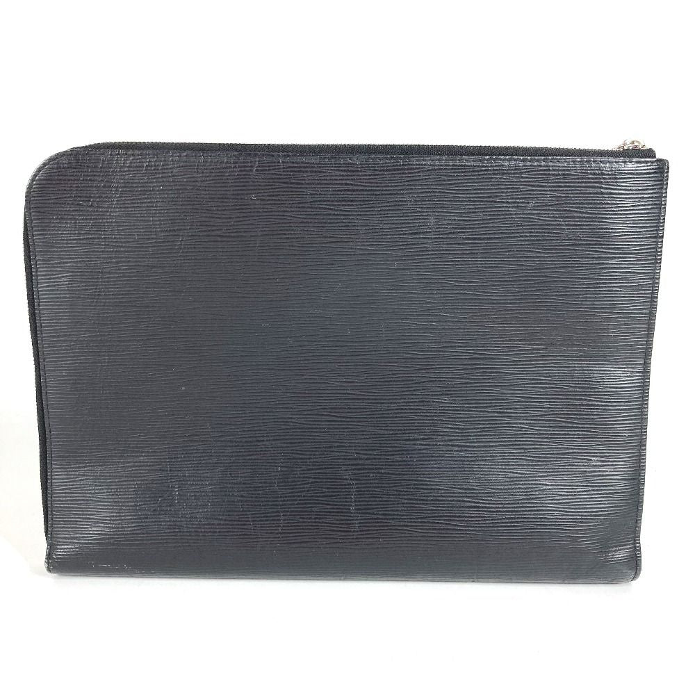 Louis Vuitton Clutch Pochette Jour GM NM Epi Leather Noir Black