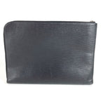 Louis Vuitton Clutch Pochette Jour GM NM Epi Leather Noir Black