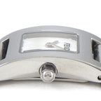 Fendi Watch Stella Rectangular White Dial Logo Bracelet SS — view 2