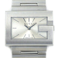 Gucci Watch Rectangle Sunray Silver Dial SS