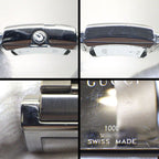 Gucci Watch Rectangle Sunray Silver Dial SS — view 6