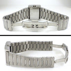 Gucci Watch Rectangle Sunray Silver Dial SS — view 3