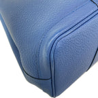 Hermes Tote Garden Party PM Blue Tonpet Silver — view 8