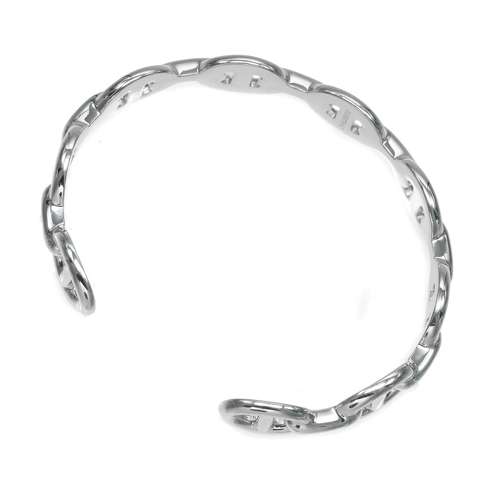 Hermes Chaine D'ancre ST 925 Sterling Silver Bracelet — view 5