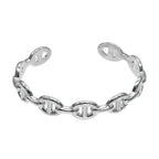 Hermes Chaine D'ancre ST 925 Sterling Silver Bracelet — view 9