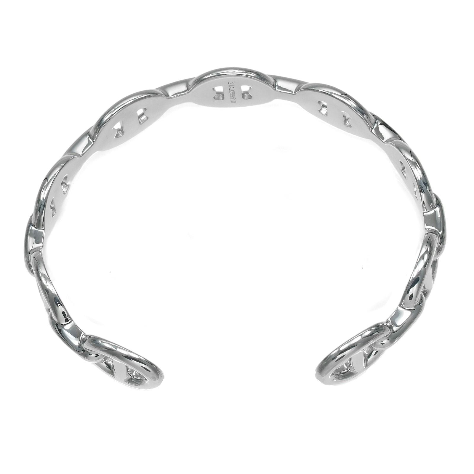 Hermes Chaine D'ancre ST 925 Sterling Silver Bracelet — view 4