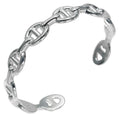 Hermes Chaine D'ancre ST 925 Sterling Silver Bracelet