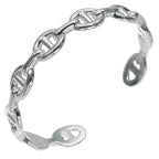 Hermes Chaine D'ancre ST 925 Sterling Silver Bracelet