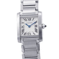 Cartier Tank Francaise SM Watch Silver Dial Quartz