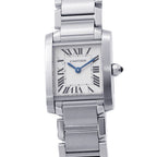 Cartier Tank Francaise SM Watch Silver Dial Quartz