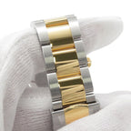 Rolex Datejust SS 18k Yellow Gold Roulette Watch White Dial — view 8