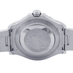 Rolex Yachtmaster Star Rolesium SS Platinum Roulette Watch Dark Dium Dial — view 3