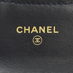 Chanel Card Case Quilted Classic CC Logo Denim Business Holder — view 7